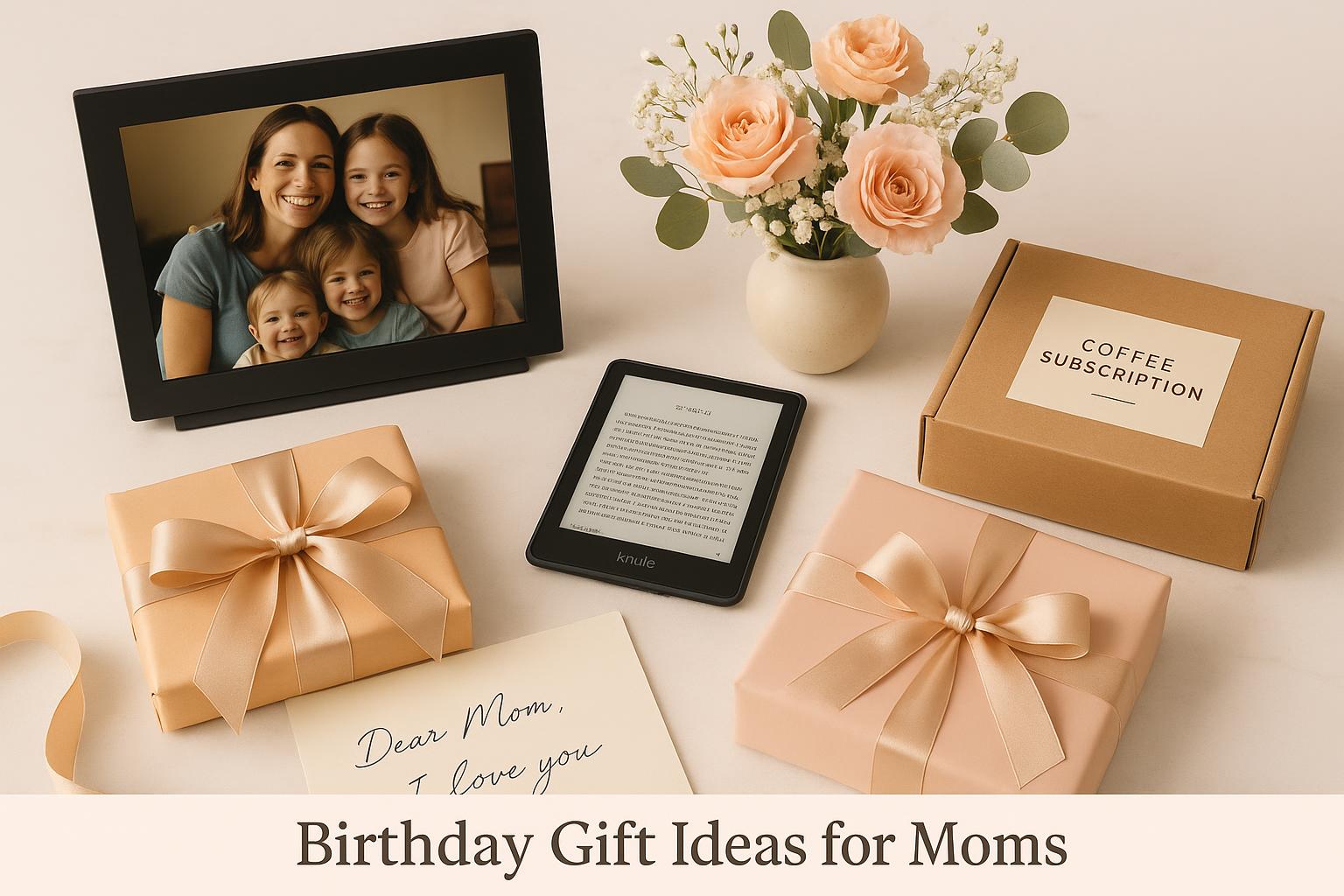 Thoughtful gifts for mom celebrating milestone birthday