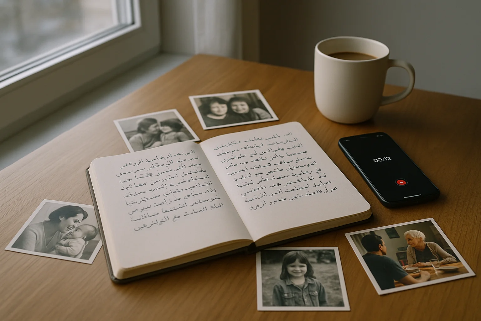 Family preserving multilingual stories across generations