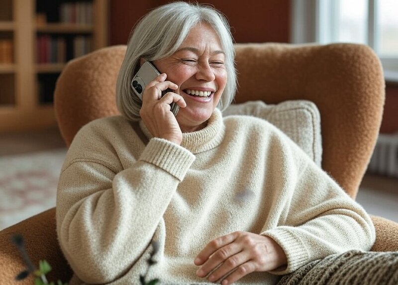 Elderly grandmother sharing cherished family stories and memories during intimate conversation