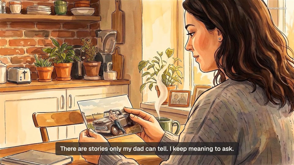 Tell Mel: preserving a parent's life stories — a daughter's perspective